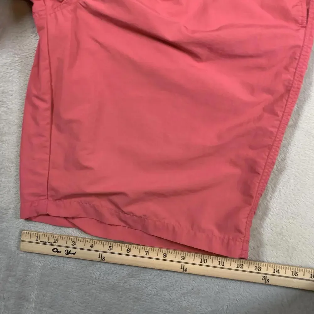 Lacoste Swim Trunks Mens Size 7 Pink Board‎ Shorts Outdoors Swimming Life Guard